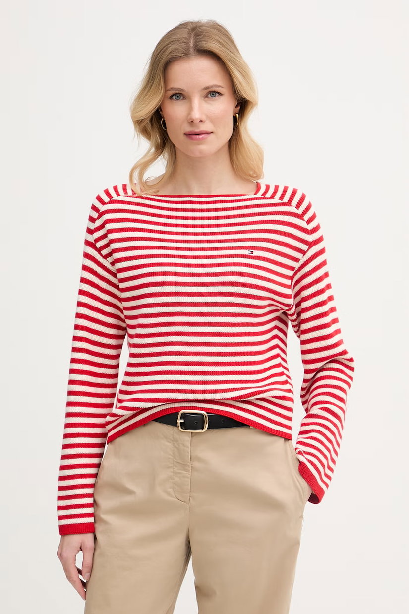 Tommy Hilfiger pulover pentru femei, din bumbac