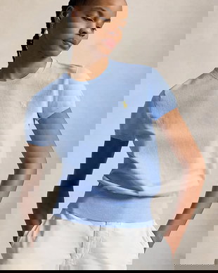 Polo Ralph Lauren pulover pentru femei, cu bumbac PIMA COTTON-SWEATER-PULLOVER