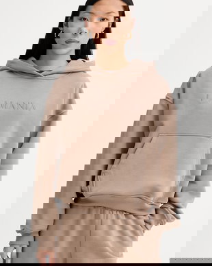 La Mania hanorac cu glugă de damă cu bumbac BROOK