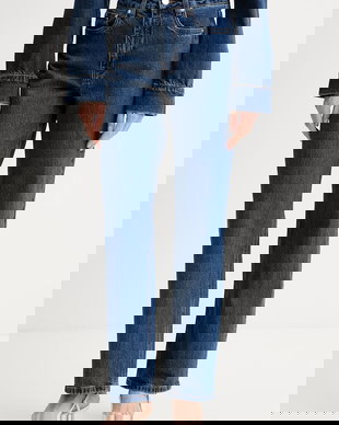 Gestuz blugi straight damă