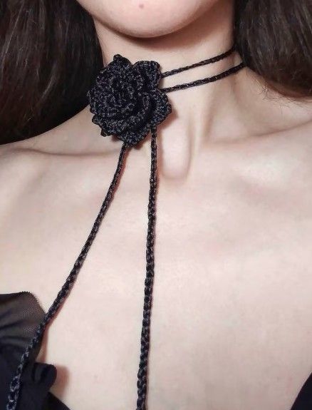 Choker floare