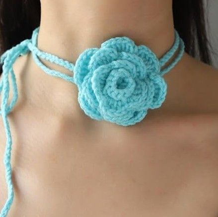 Choker floare