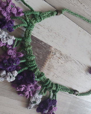 Colier " Lavanda"
