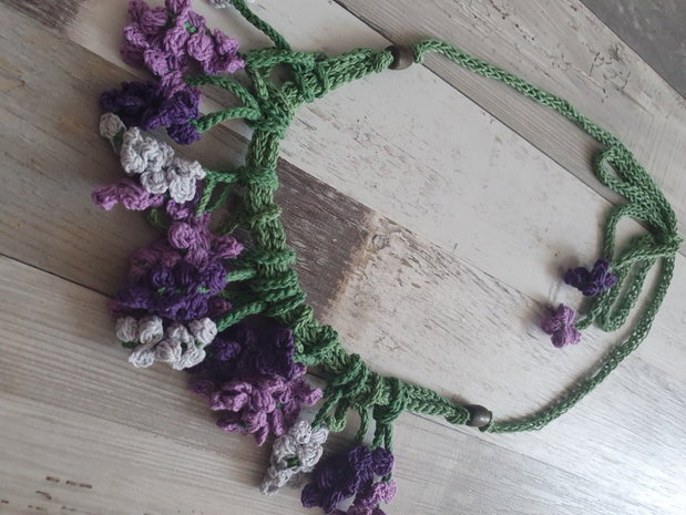 Colier " Lavanda"