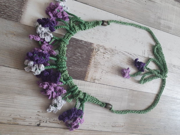 Colier " Lavanda"