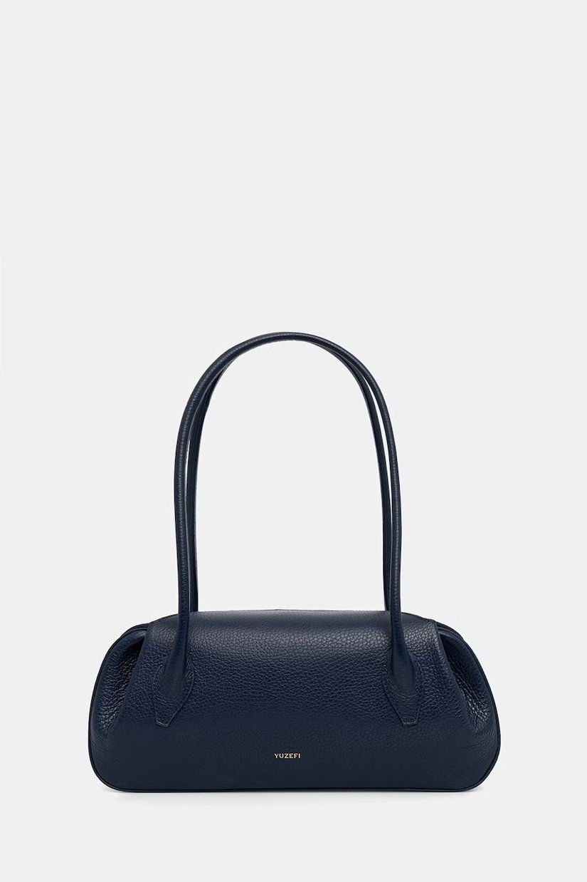 Yuzefi geantă baguette pentru femei, din piele OYSTER SHOULDER BAG