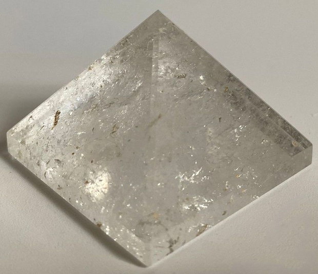 Cuart Transparent (Cristal de Stanca) - Piramida piatra semipretioasa