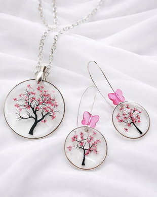 Set bijuterii Copacul Vieții 02043