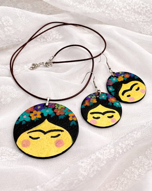 Set bijuterii Frida Kahlo 02044