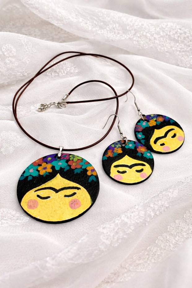 Set bijuterii Frida Kahlo 02044