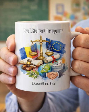 Cana Profesor Educație Civică  Cadou Personalizat