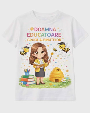 Tricouri personalizate pentru finalul de grădiniță