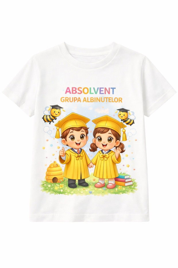 Tricouri personalizate pentru finalul de grădiniță