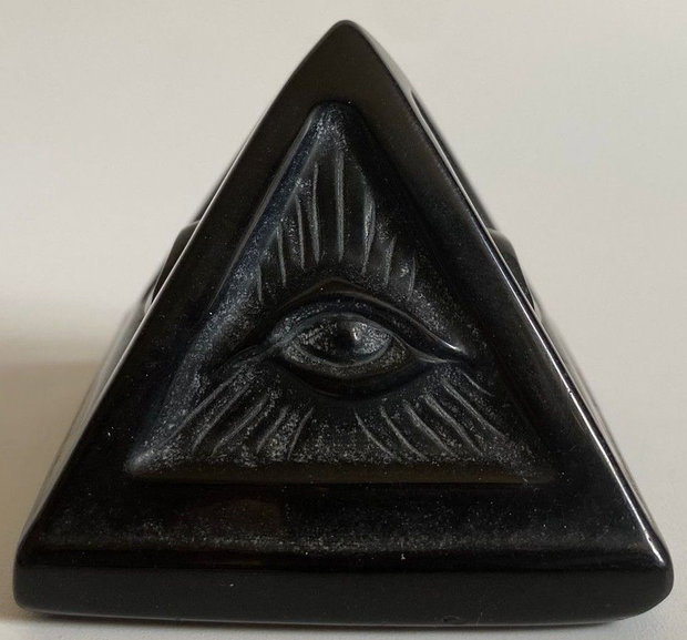 Obsidian - Piramida piatra semipretioasa