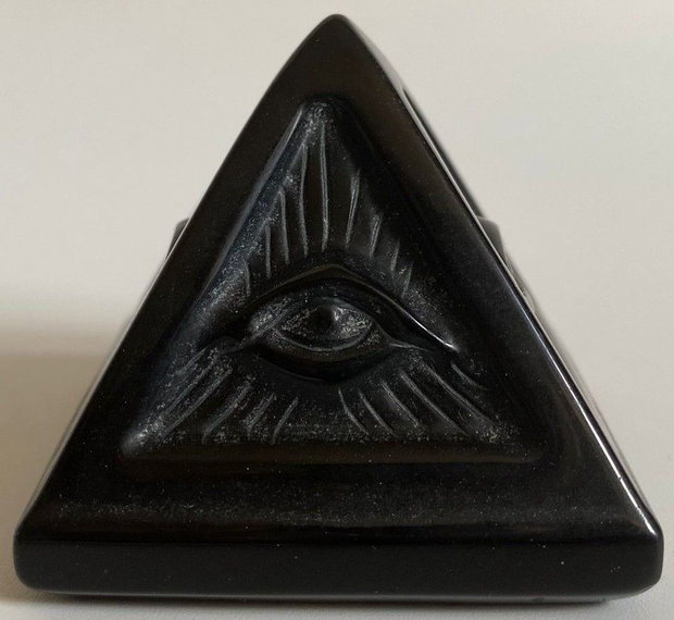 Obsidian - Piramida piatra semipretioasa