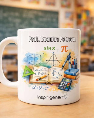 Cana Cadou pentru Profesoare  Profa de Matematică