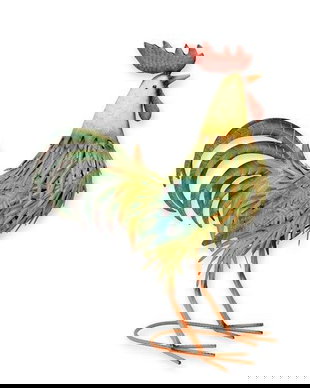 Cocos-decoratiune din fier forjat