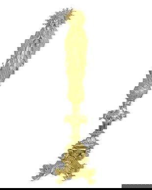 Fecioara Maria-statueta din rasini speciale