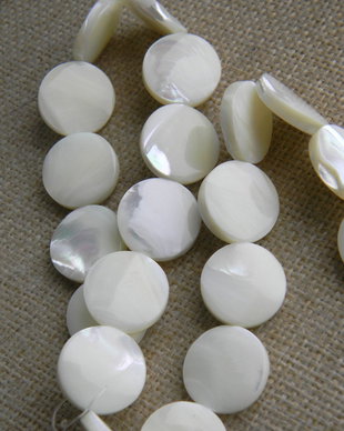 Margele sidef 18x4 mm (CUI)