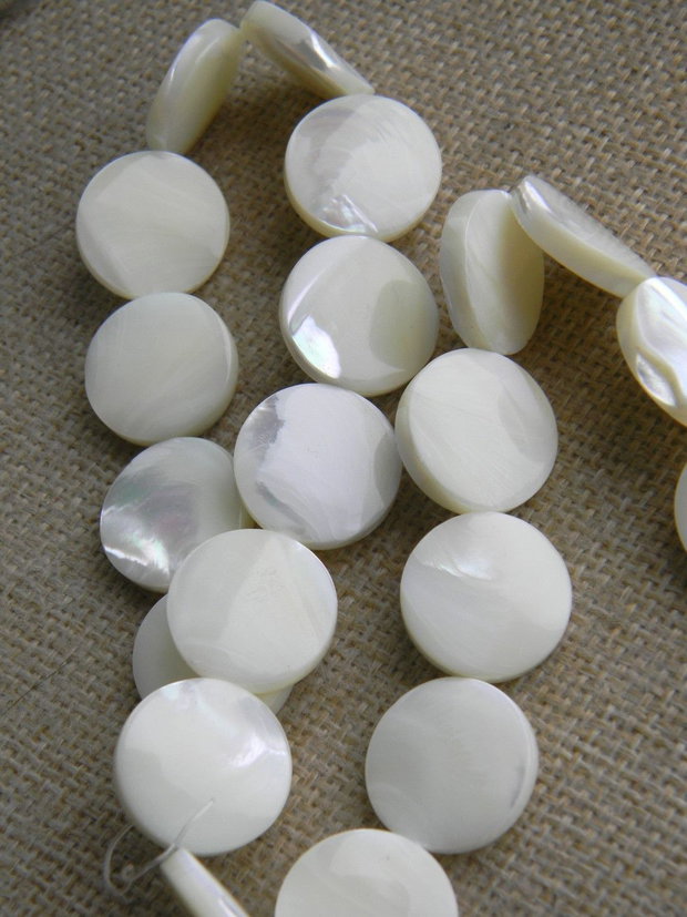 Margele sidef 18x4 mm (CUI)