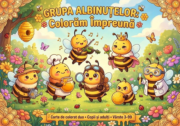 Grupa Albinuțelor - Colorăm Împreună