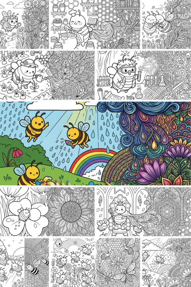 Grupa Albinuțelor - Colorăm Împreună