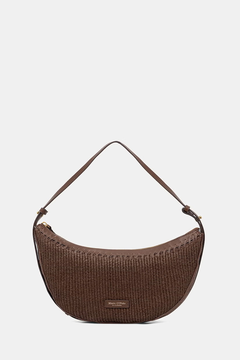 Marc O'Polo geantă croissant pentru femei împletită
