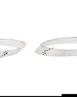 Emporio Armani brățară pentru bărbați, din oțel inoxidabil Eagle Logo