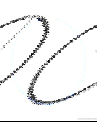 Emporio Armani colier pentru bărbați, din oțel inoxidabil sodalit Eagle Logo