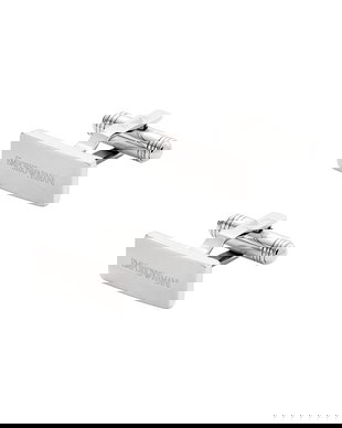 Emporio Armani butoni pentru bărbați, din oțel inoxidabil Eagle Logo