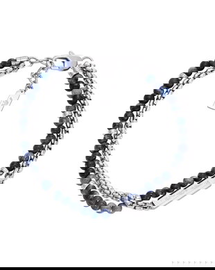 Emporio Armani brățară pentru bărbați, din oțel inoxidabil Eagle Logo