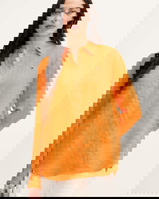 Tommy Hilfiger cămașă de femei de in