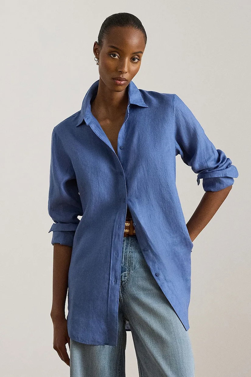 Lauren Ralph Lauren Cămașă de damă din in