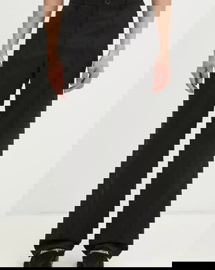 Helmut Lang pantaloni de lână Relaxed Trouser.Suit