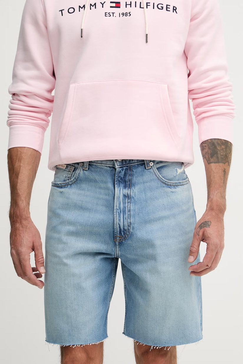 Calvin Klein Jeans pantaloni scurți bărbați din denim