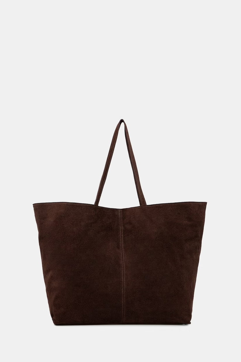 ViCOLO tote bag de damă din piele întoarsă