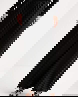 La Mania pantaloni pentru femei, din vâscoză NOX