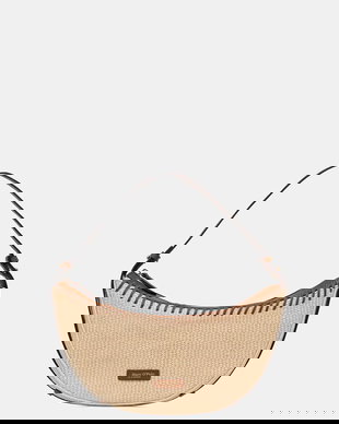 Marc O'Polo geantă croissant pentru femei împletită