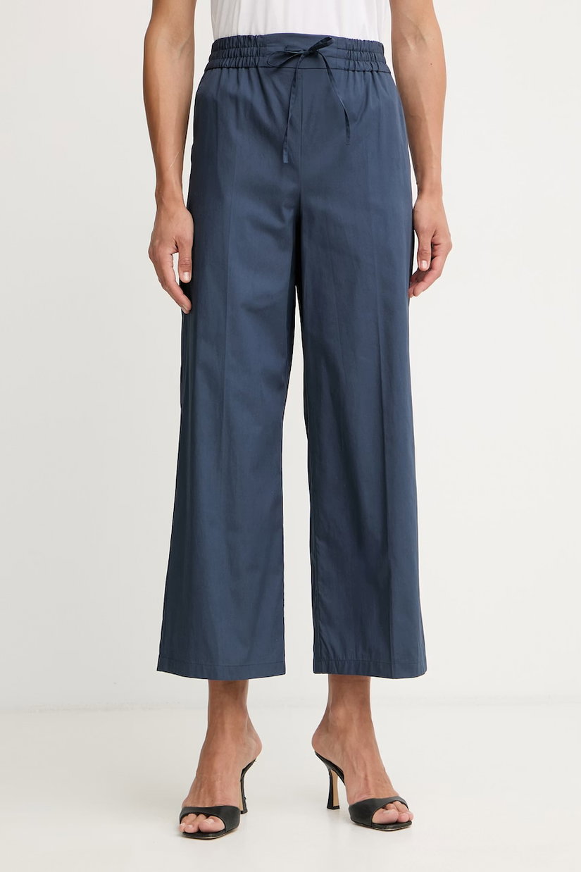 Marella pantaloni pentru femei, din bumbac Emme by Marella