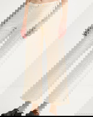 Sessun pantaloni culottes pentru femei, din bumbac