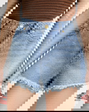 MICHAEL Michael Kors pantaloni scurți pentru femei, din denim