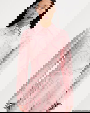 Marimekko cămașă pentru femei, cu vâscoză