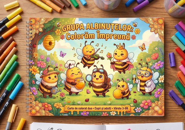 Grupa Albinuțelor - Colorăm Împreună