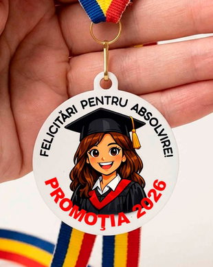 Medalie Absolvire Fata