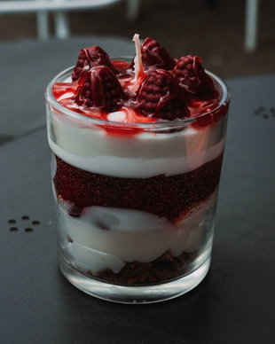 Raspberry Cheseecake - Lumânare