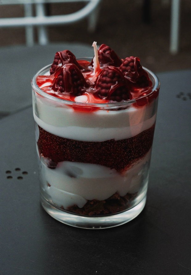 Raspberry Cheseecake - Lumânare