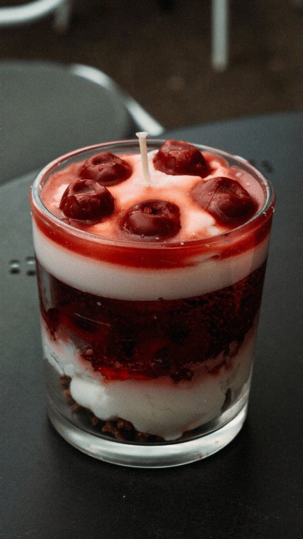 Cherry Cheseecake - Lumânare