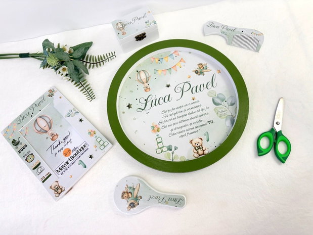 Set mot tavita rotunda - Cute Teddy Bear