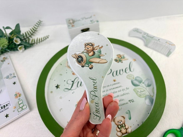 Set mot tavita rotunda - Cute Teddy Bear