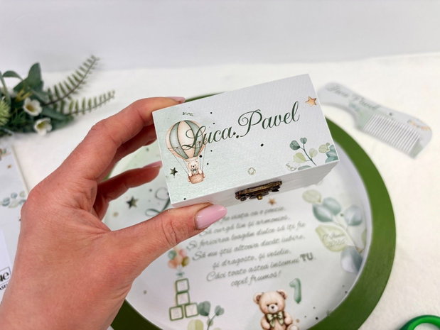 Set mot tavita rotunda - Cute Teddy Bear